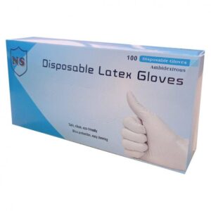 Disposable Latex Powdered Gloves