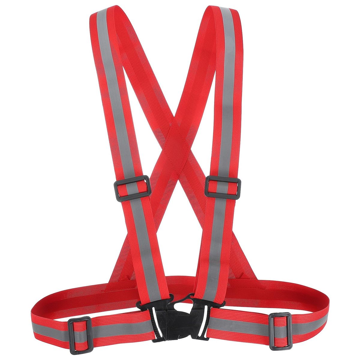 Red Reflective Strap Vest