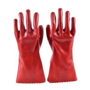 Red Rubber Gloves